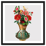 flower vase collage art thumbnail