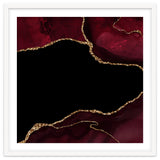 Burgundy & Gold Agate Texture 04 thumbnail