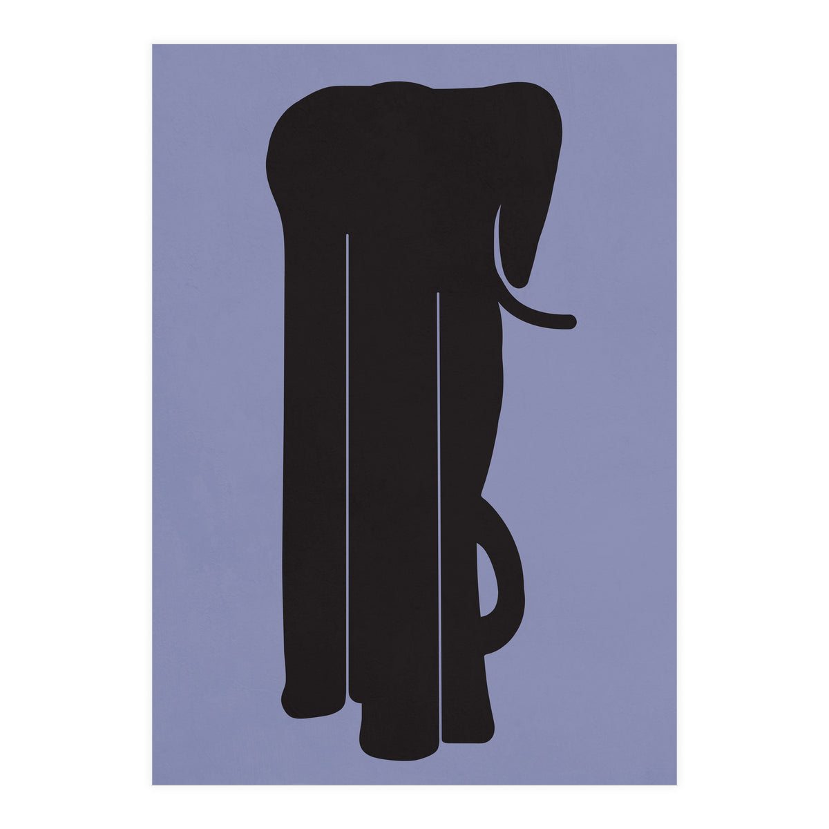 Minimal Elephant (Print Only)