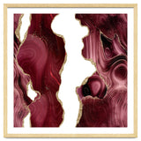 Burgundy & Gold Glitter Agate Texture 05 thumbnail