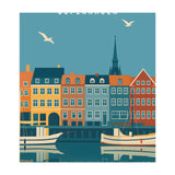 Copenhagen Denmark Scandinavian Design (Print Only) thumbnail
