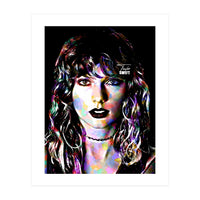 Taylor Swift Colorful Art 3 (Print Only)