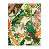 Parrots in tropical Jungle (Print Only)