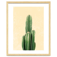 Tall Cactus, Minimal Desert Saguaro Art