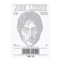 Receipt Art John Lennon Quotes  (Print Only)