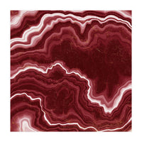 Red Agate Texture 09  (Print Only)