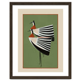 Striped Bird Pair thumbnail