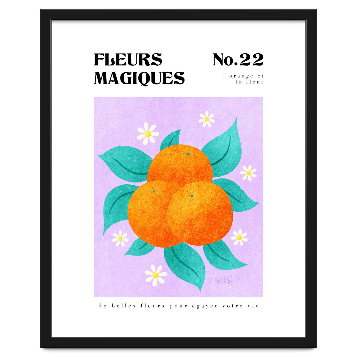 Magical Flowers No.22 Orange Bossom