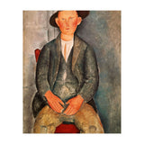Amadeo Modigliani / 'The Young Farmer', 1918, Oil on canvas. (Print Only) thumbnail
