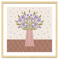 Flower Vase Mocha Mousse