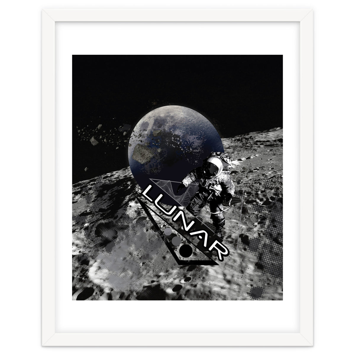 Lunar Moon Planet Astronaut