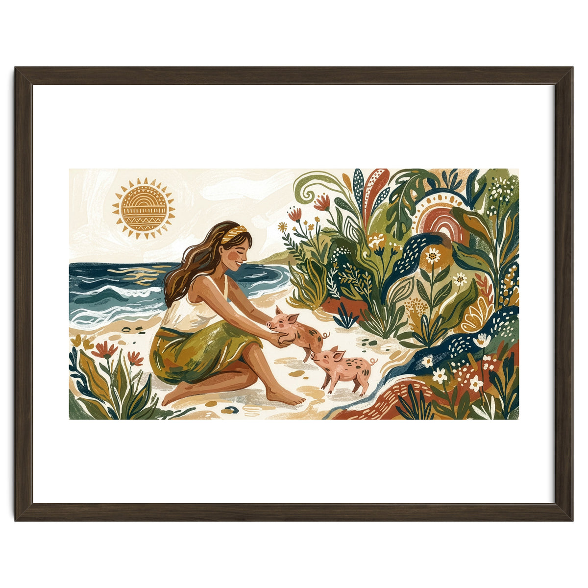 Playful Pigs Paradise