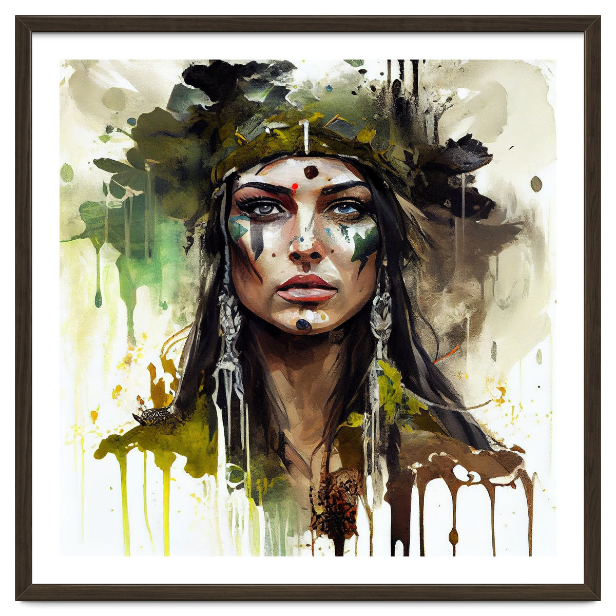 Ceremonial Druid Warrior Portrait