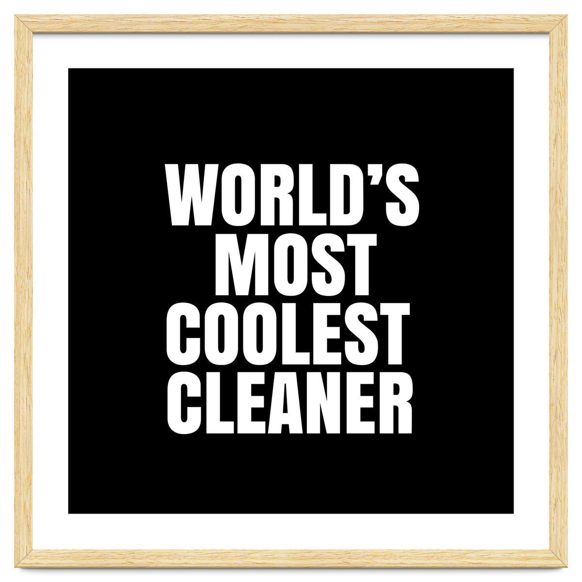 World's most coolest cleaner