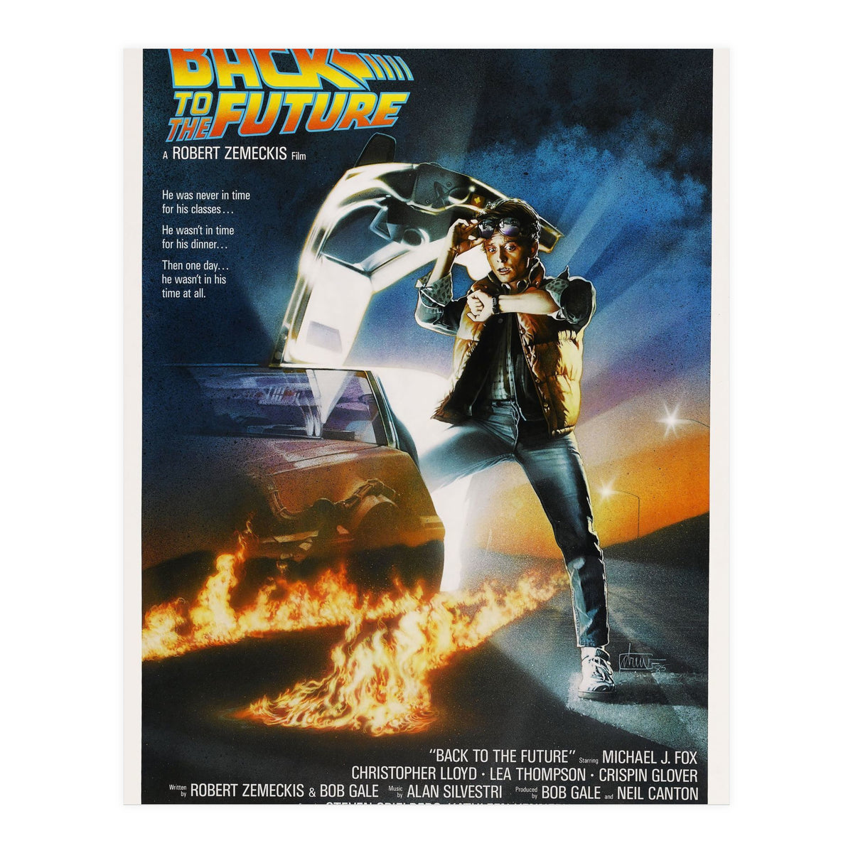 BACK TO THE FUTURE (1985), directed by ROBERT ZEMECKIS. (Print Only)