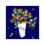 Abstract Flowers  (Print Only) thumbnail