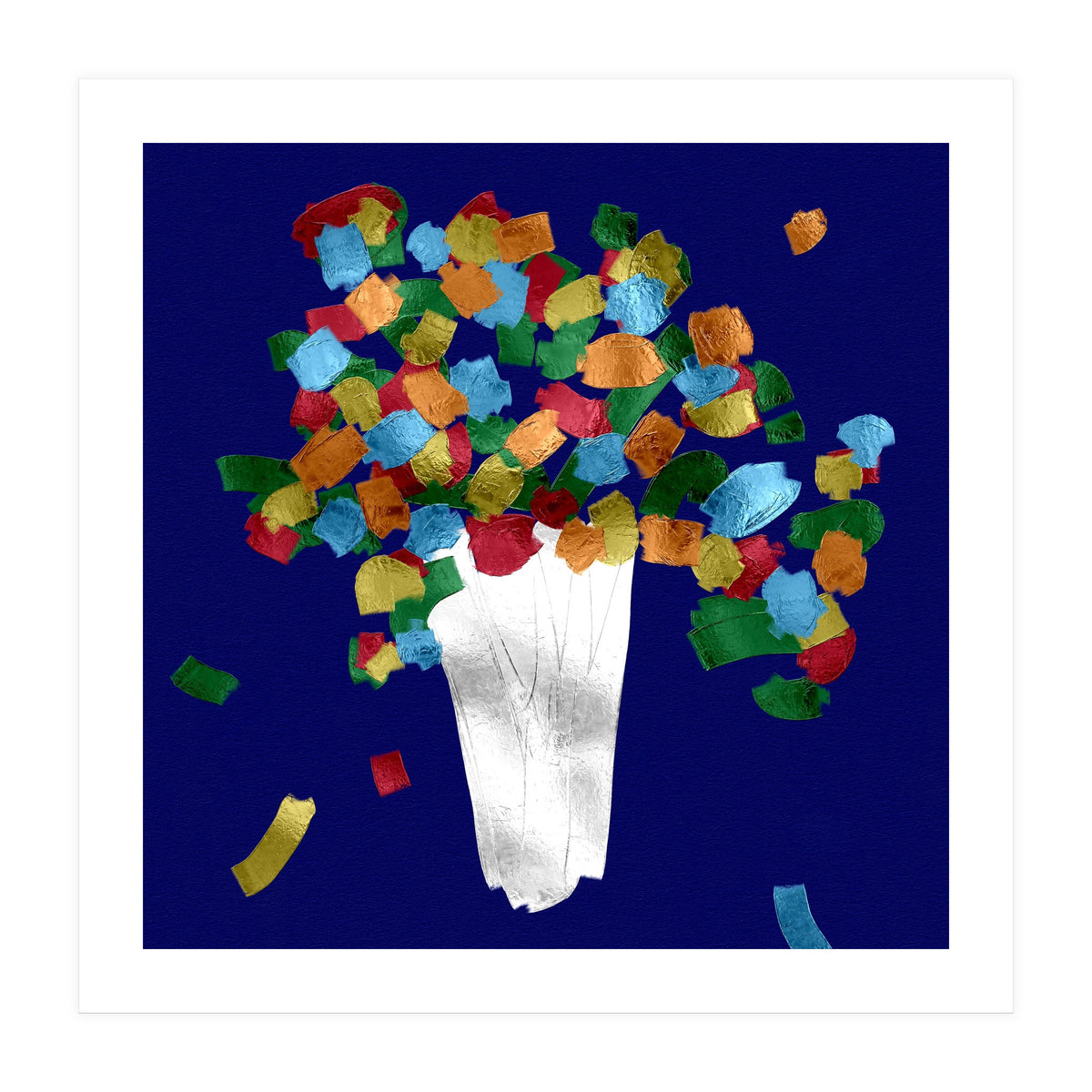 Abstract Flowers  (Print Only)