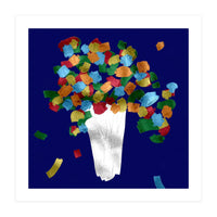 Abstract Flowers  (Print Only)