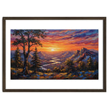 Sunset Over the Valley Peaks thumbnail