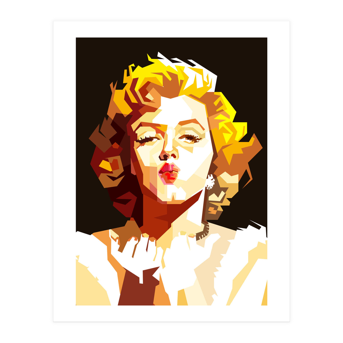 Marilyn Monroe Vintage Illustration Trending Now (Print Only)