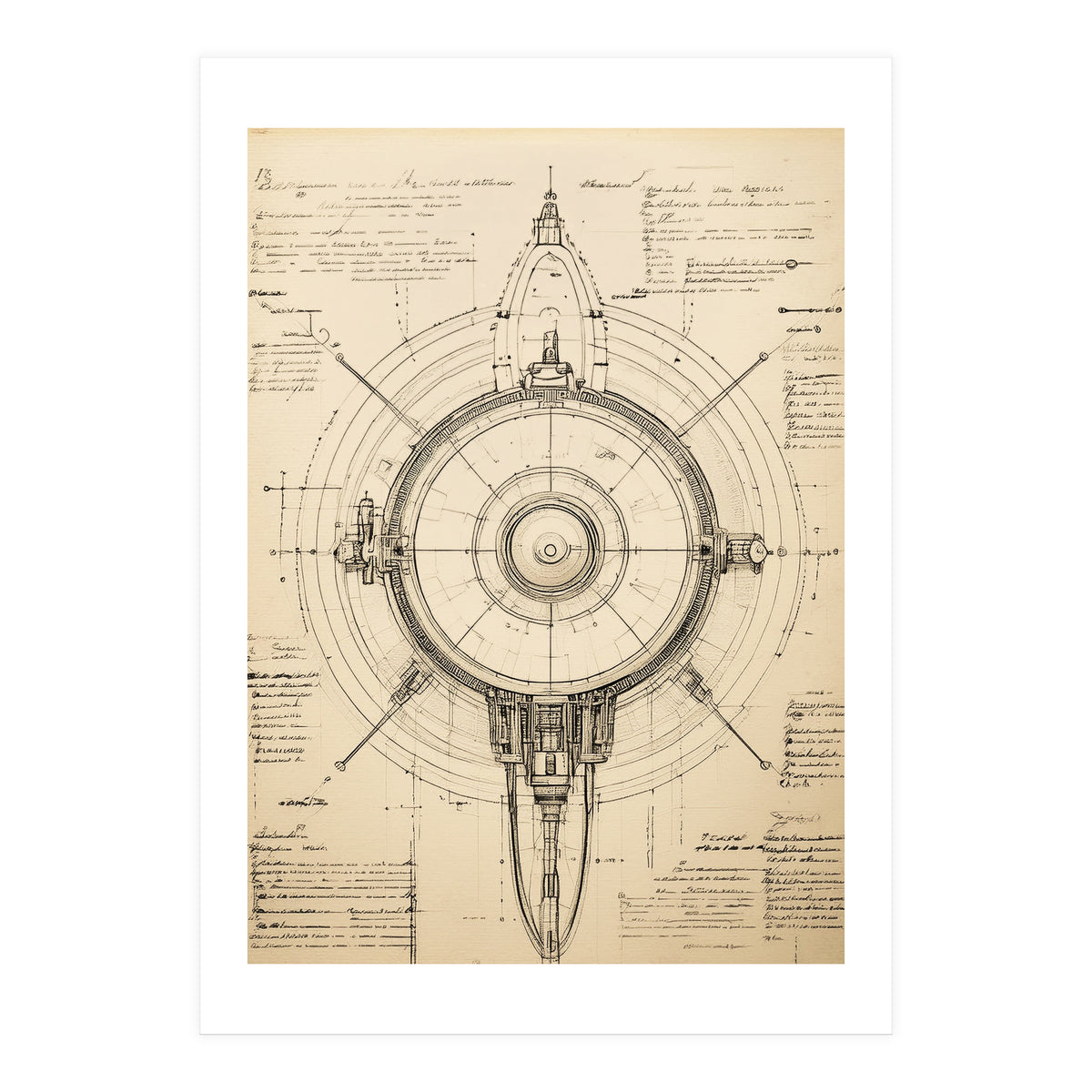 Back To The Moon 017 (Print Only)