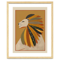 Leaf Mane Lion I