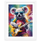 Koala Playing Guitar, Rock Graffiti thumbnail
