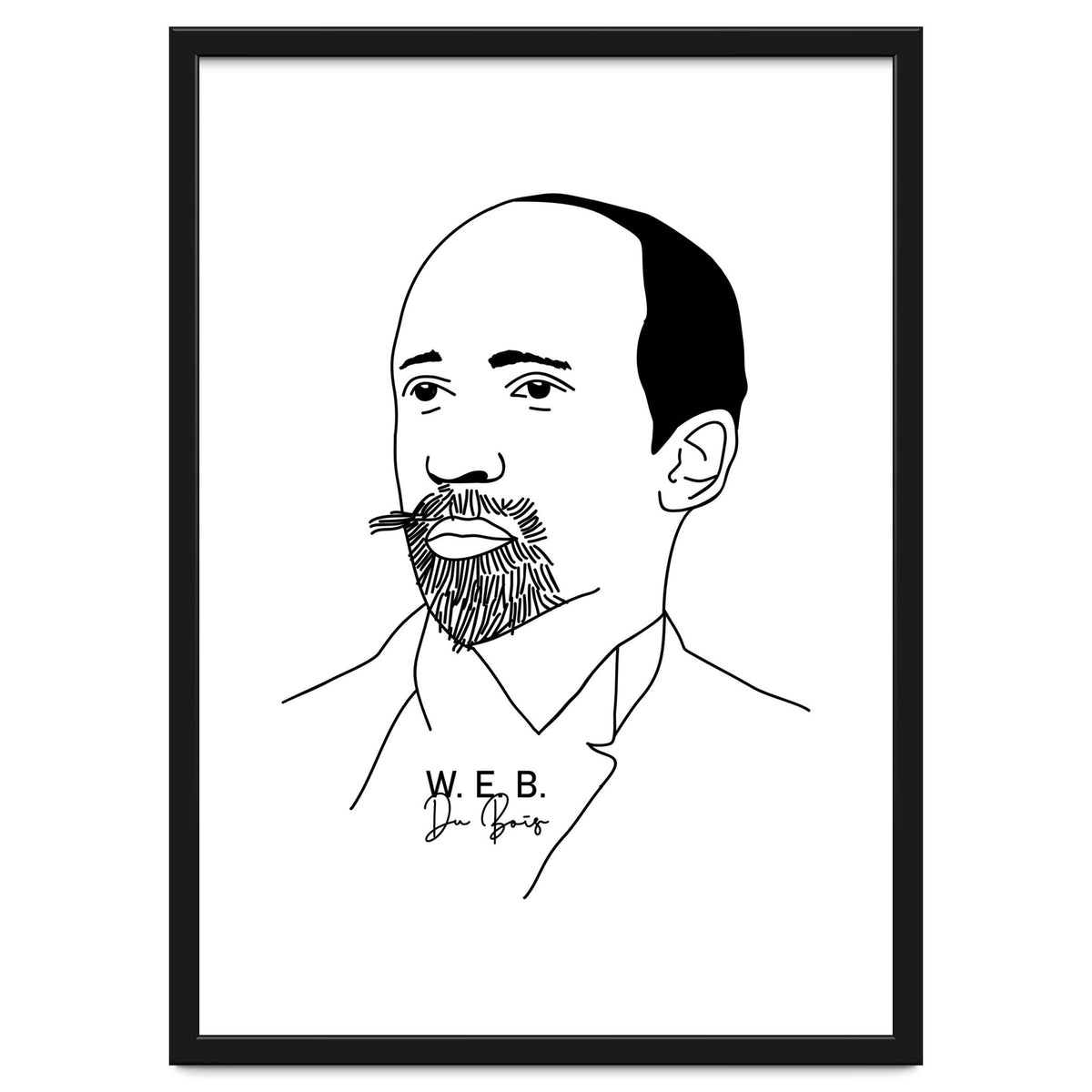 W. E. B. Du Bois Pan-Africanist Civil Rights Activist.