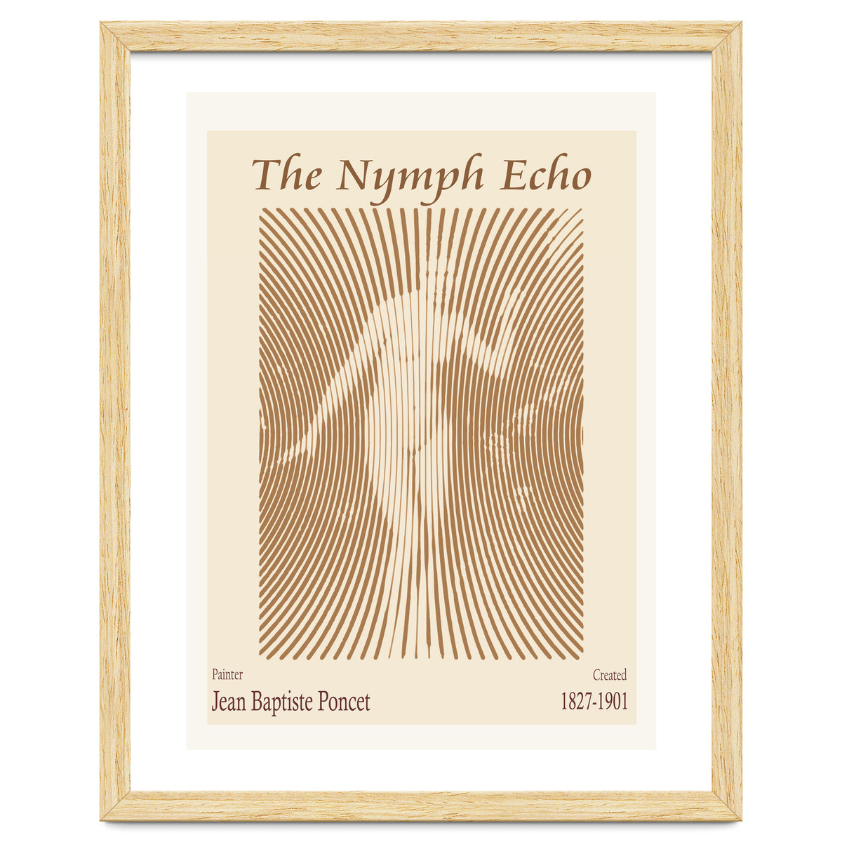 The Nymph Echo – Jean Baptiste Poncet
