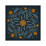 Circular Flowers 1  (Print Only) thumbnail