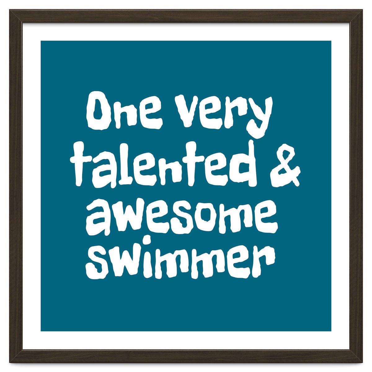 One very talented and awesome swimmer