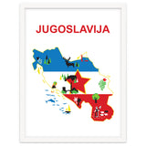 Yugoslavia Map thumbnail