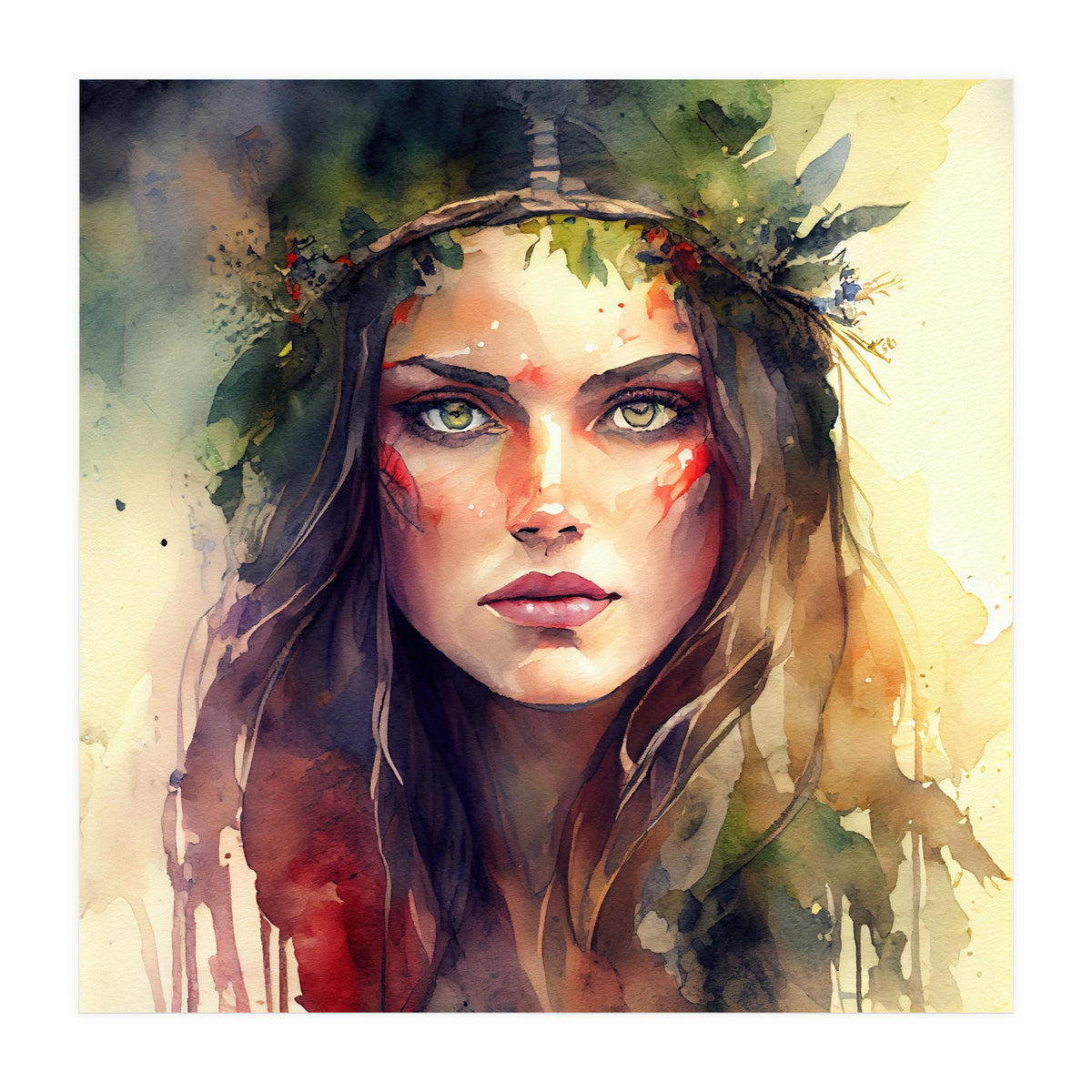 Watercolor Druid #1 (Print Only)