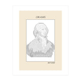 John Adams – John Trumbull (ascii Art) (Print Only) thumbnail
