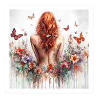 Butterfly Body In Bloom (Print Only)