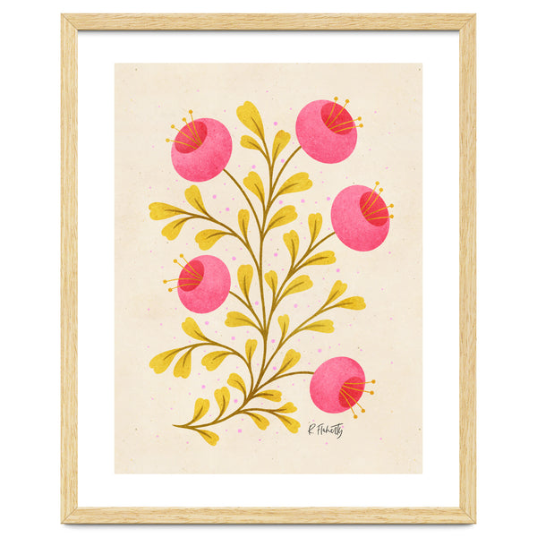 Vintage Pink Floral