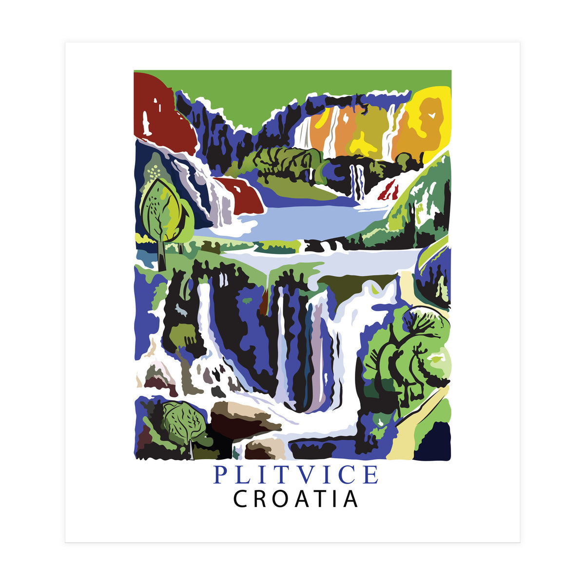 Plitvice, Croatia (Print Only)