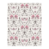 Bohemian Garden Pink Pattern (Print Only)