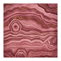 Pink Agate Texture 01  (Print Only)