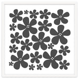Grey Flowers Pattern thumbnail