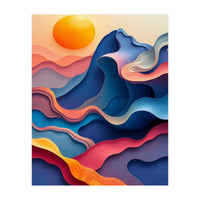 Sunset Over the Reef (Print Only)
