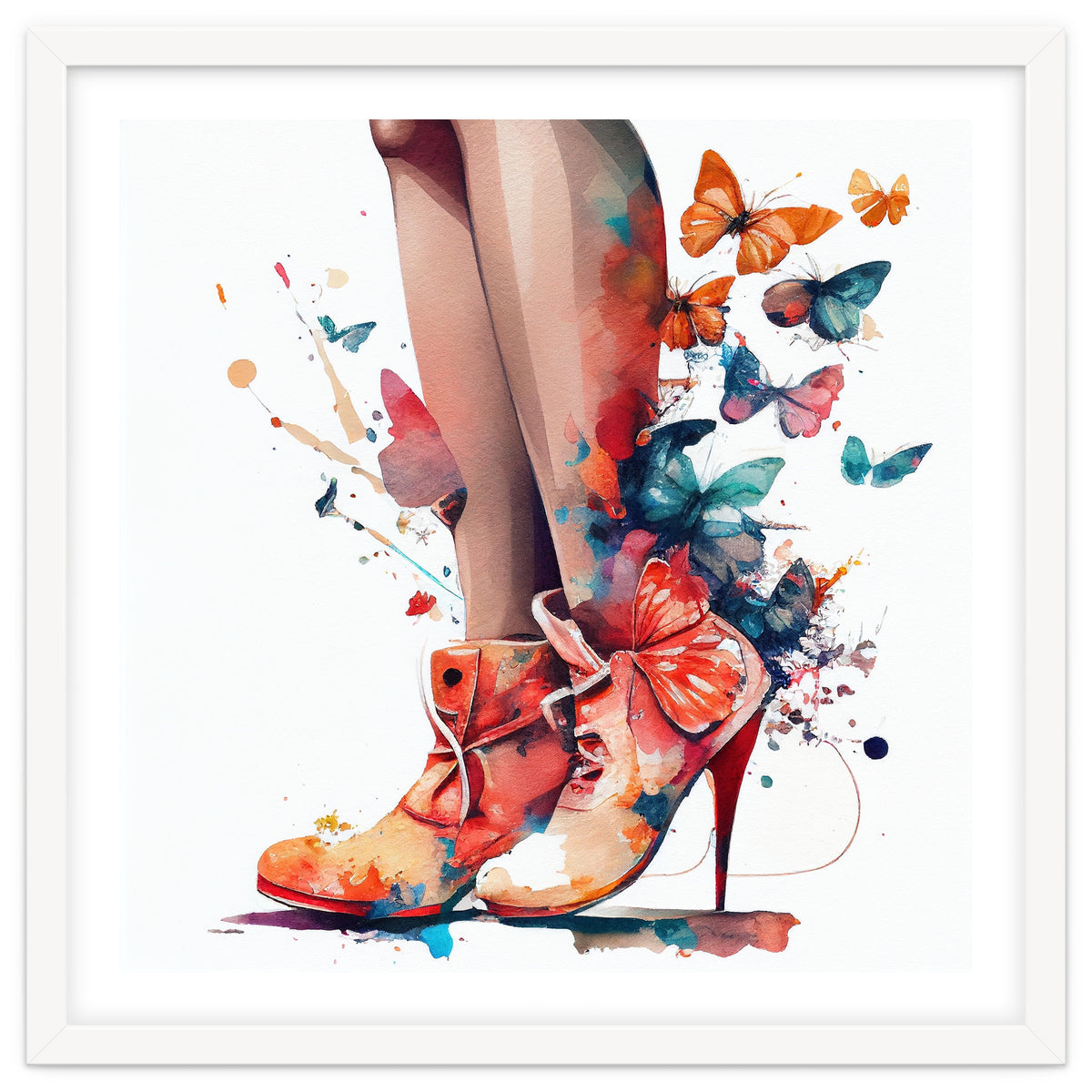 Butterfly Heels Splash