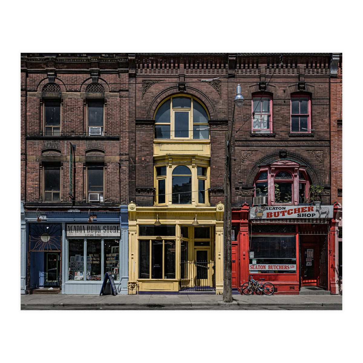 Books and Bistros and Butchers No 8 Color Version (Print Only)