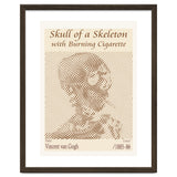 Skull of a Skeleton with Burning Cigarette - Vincent van Gogh (1885–86) thumbnail