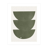 GREEN WATERCOLOR SHAPES NO.3 (Print Only) thumbnail