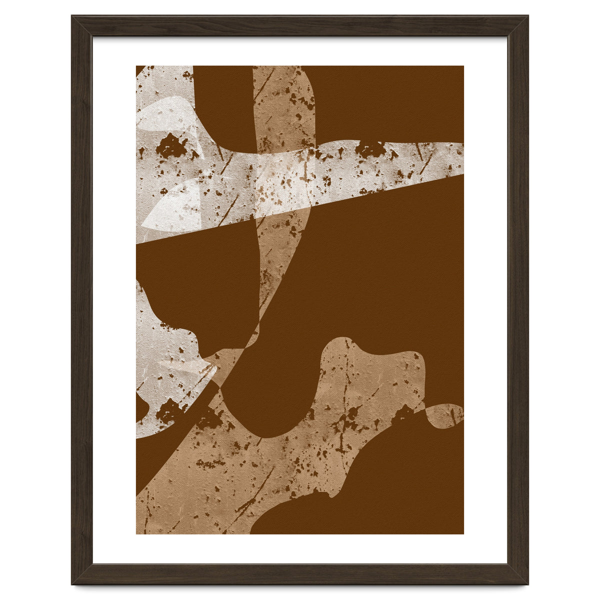 Brown Abstract Minimalist