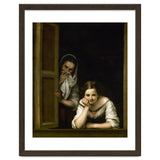 Bartolome Esteban Murillo:Two Women at a Window, c.1655/1660. National Gallery of Art Washington DC. thumbnail