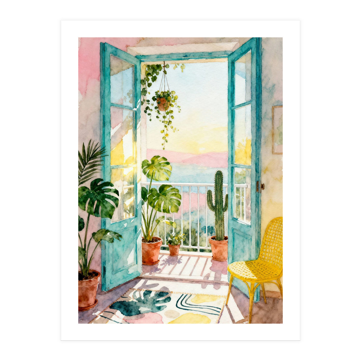 Matisse Inspired Chill (Print Only)