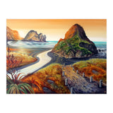 Piha In Golden Tones (Print Only) thumbnail