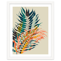 Colorful Palm Leaves